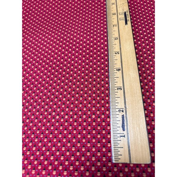 Red Honeycomb Pattern Quilting Fabric by Blank Textiles 1/2 yard x 44" Cotton Ma - Picture 2 of 6